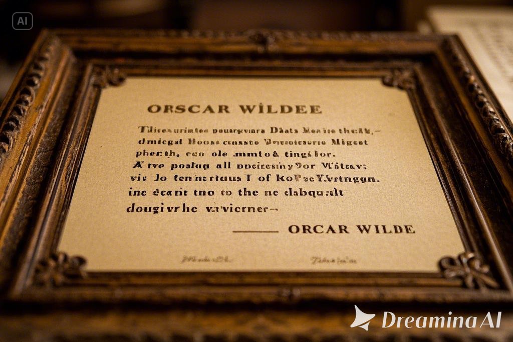 Oscar Wilde'dan 40 Etkileyici Alıntı