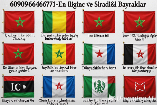 En İlginç ve Sıradışı Bayraklar: İlk 10 Liste